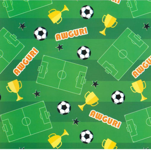 Picture of GIFT WRAPPING AWGURI FOOTBALL 50X70CM